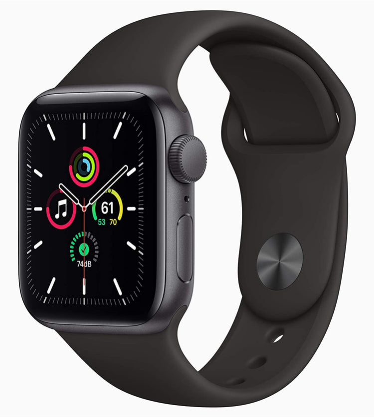 (Newly Sealed Box) Apple Watch SE 2021 40mm or 44mm (GPS) Space Gray Aluminum Case with Midnight Sport Band (Model A2352) - Super Savings Technologies Co.,LTD (Newly Sealed Box) Apple Watch SE 2021 40mm or 44mm (GPS) Space Gray Aluminum Case with Midnight Sport Band (Model A2352) - Super Savings Technologies Co.,LTD